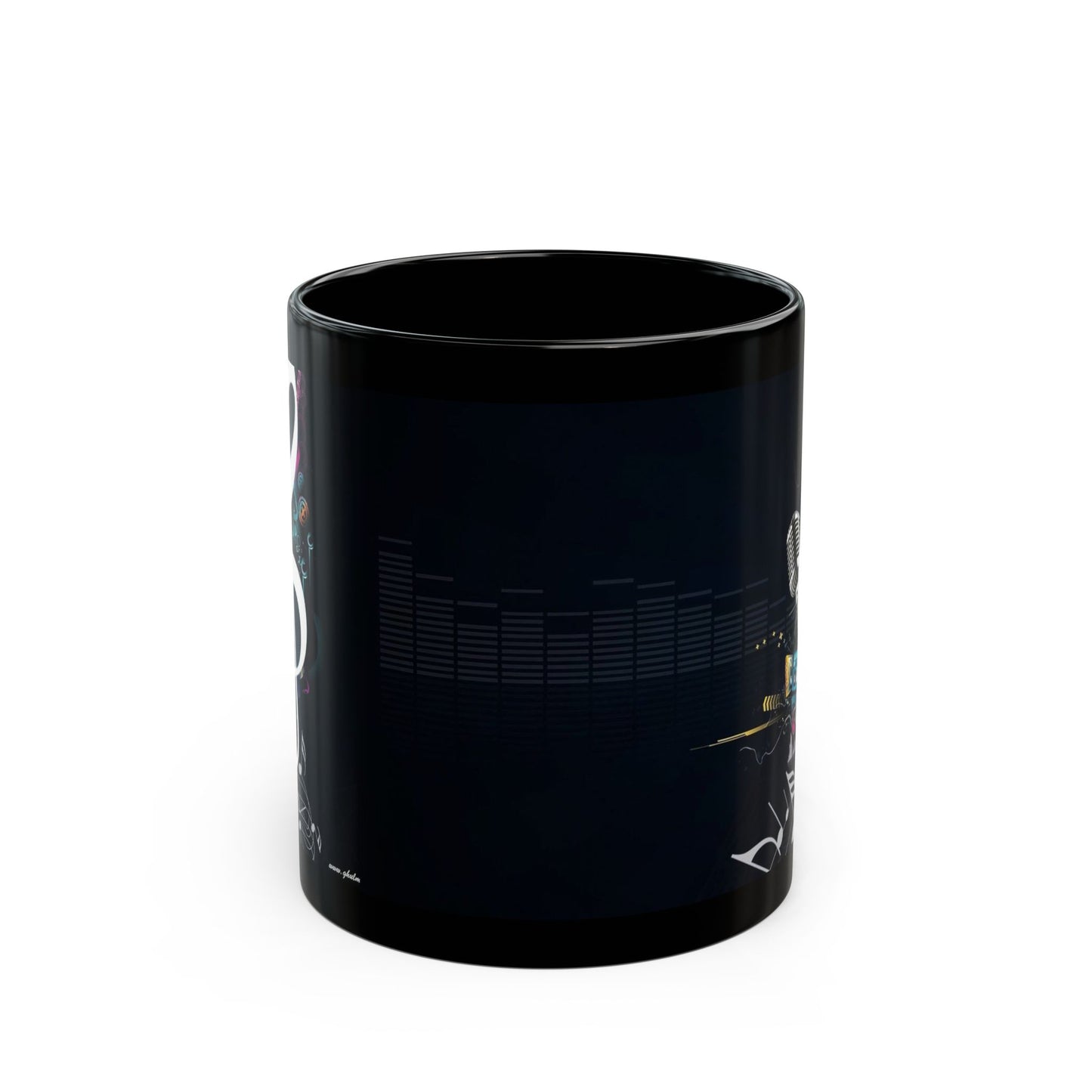 11oz Black Mug